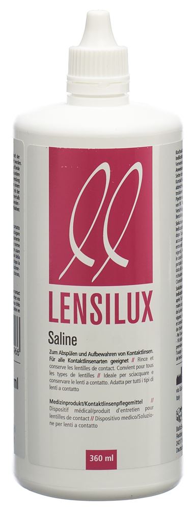 LENSILUX Saline Kochsalzlösung