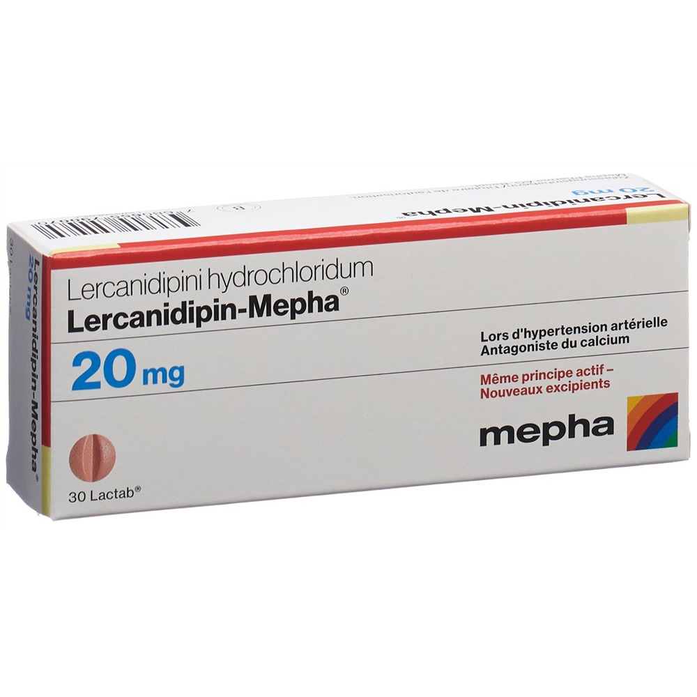 LERCANIDIPINE Mepha 20 mg, Bild 2 von 2