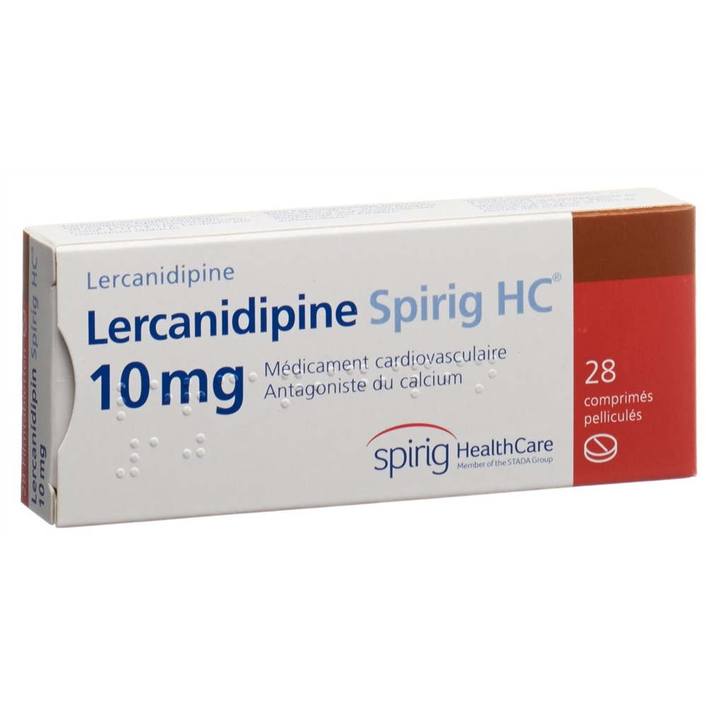 LERCANIDIPINE Spirig HC 10 mg, image 2 sur 2