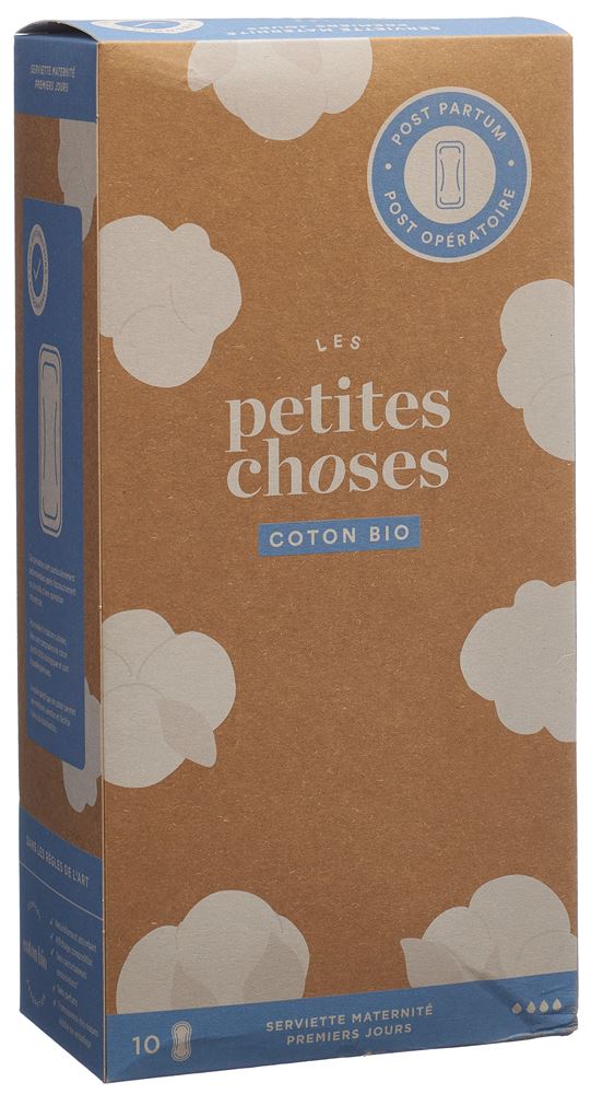 LES PETITES CHOSES serviette maternité post partum, image principale