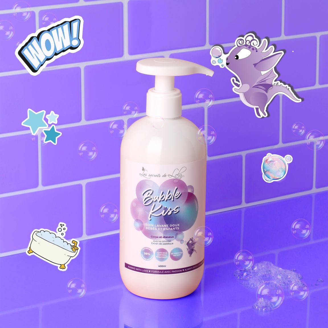 LES SECRETS DE LOLY Bubble Kiss, Bild 3 von 5