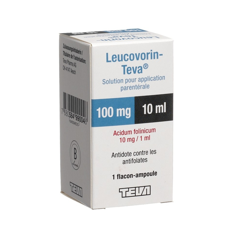 LEUCOVORIN Teva 100 mg/10ml, Bild 2 von 2