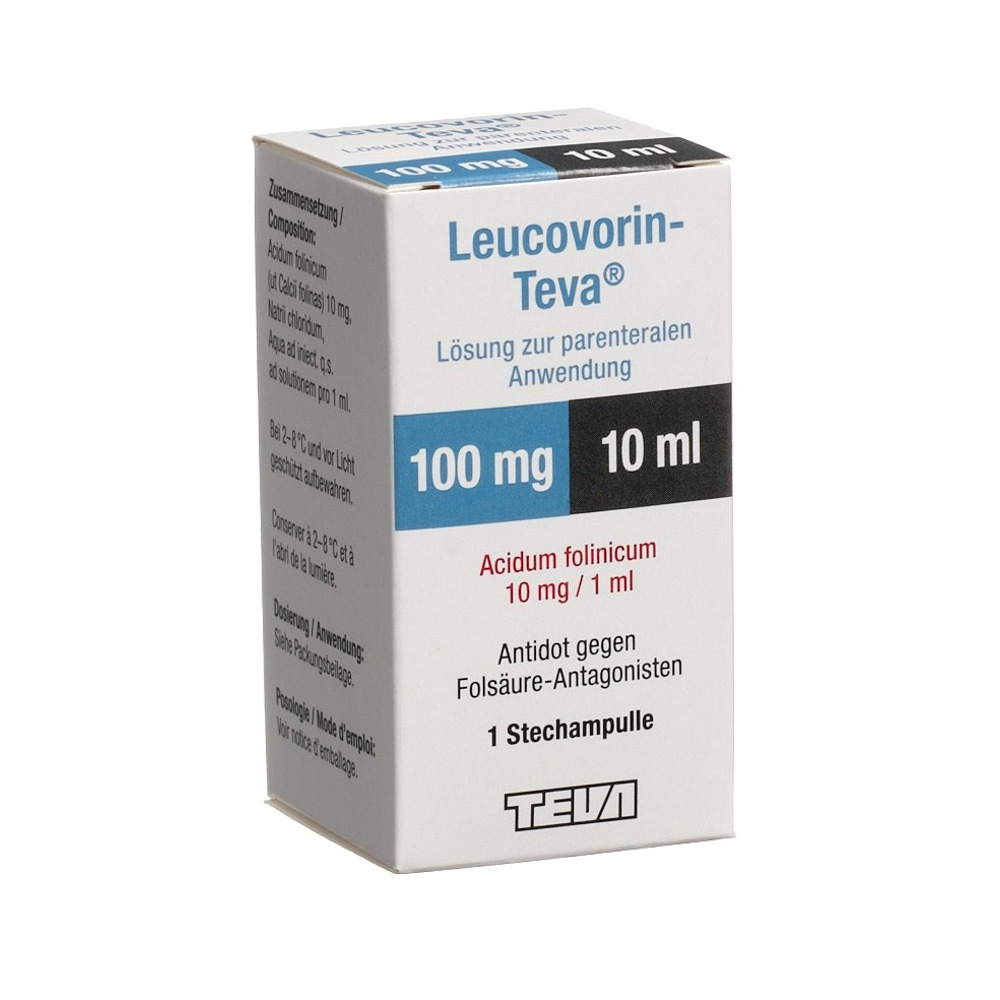 LEUCOVORIN Teva 100 mg/10ml, Hauptbild