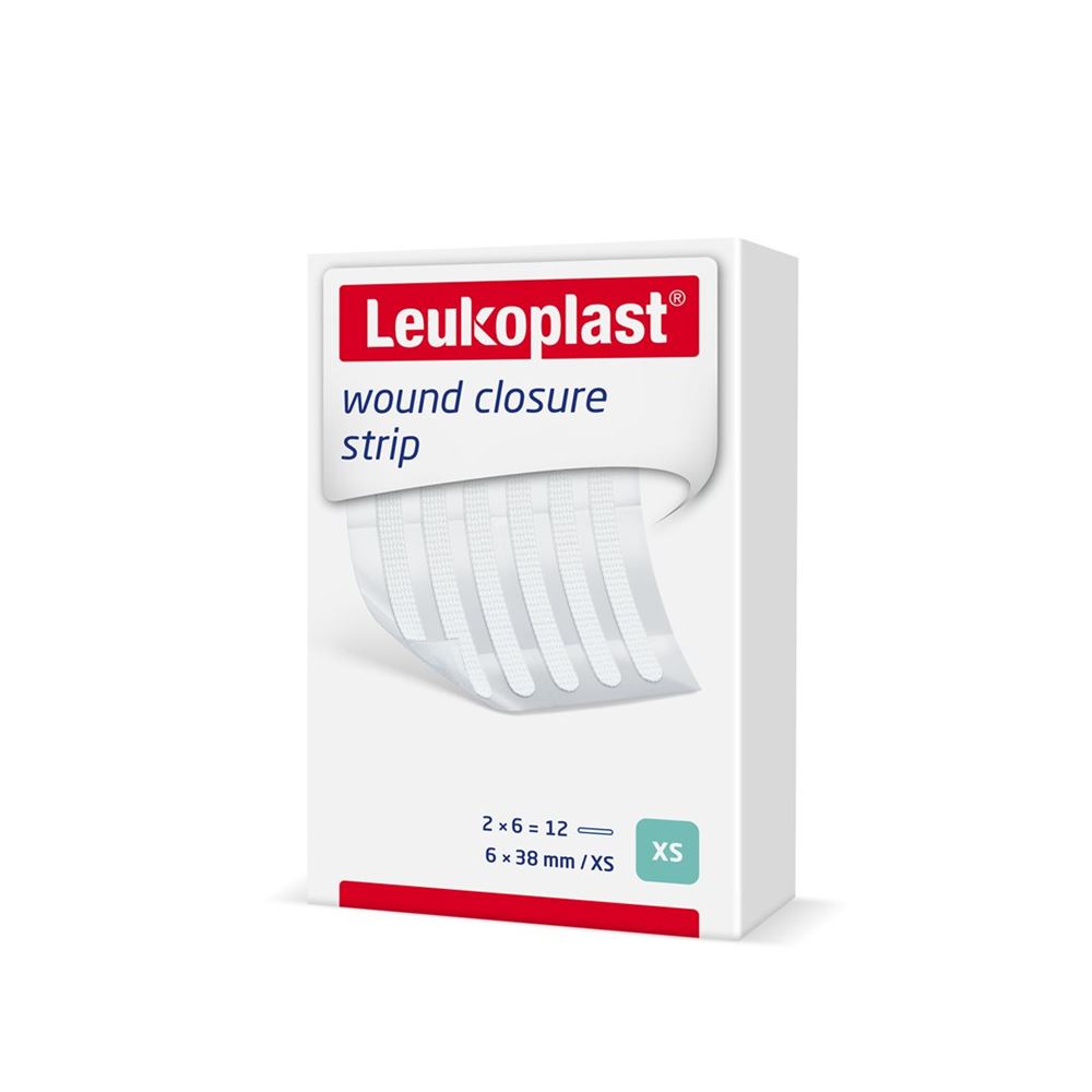 Leukoplast wound closure strip