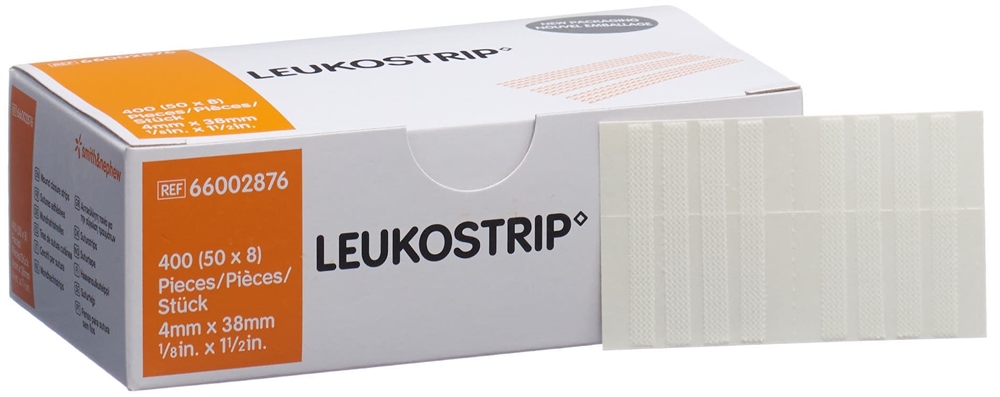 Leukostrip 4mmx38mm 8 Streifen 50 Stk, Bild 2 von 2