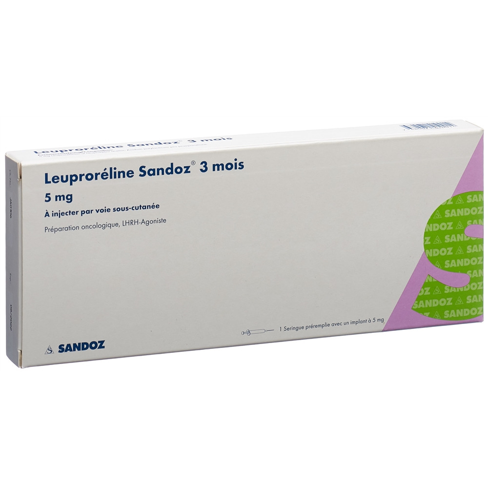 LEUPRORELINE 3 mois 5 mg, image 2 sur 2