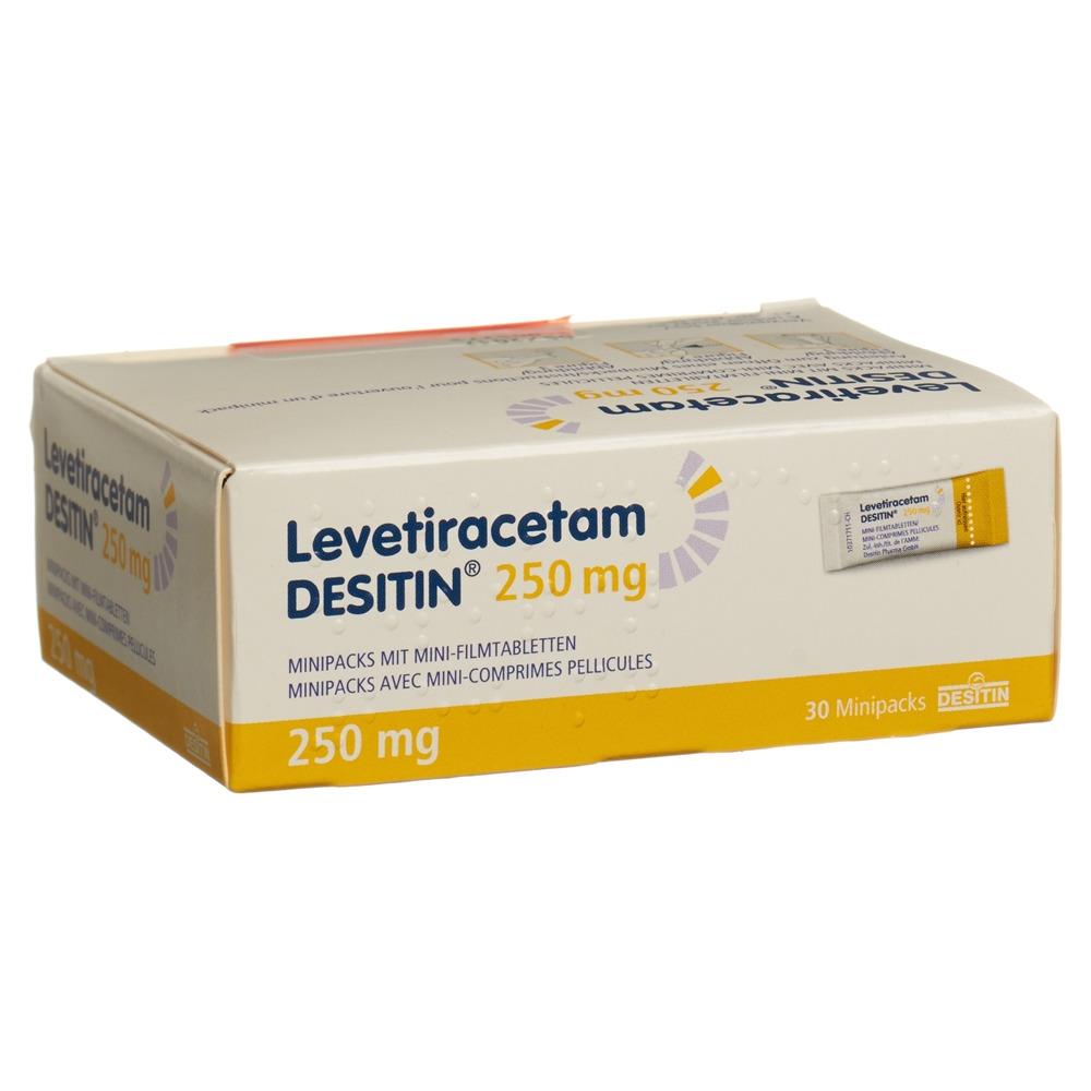 LEVETIRACETAM granulés pelliculés 250 mg, image 2 sur 2