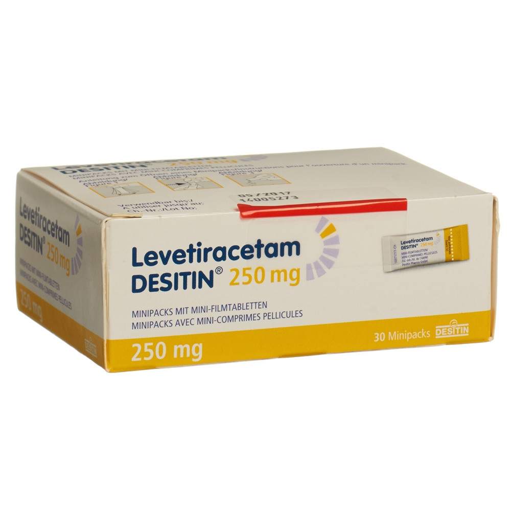 LEVETIRACETAM granulés pelliculés 250 mg, image principale