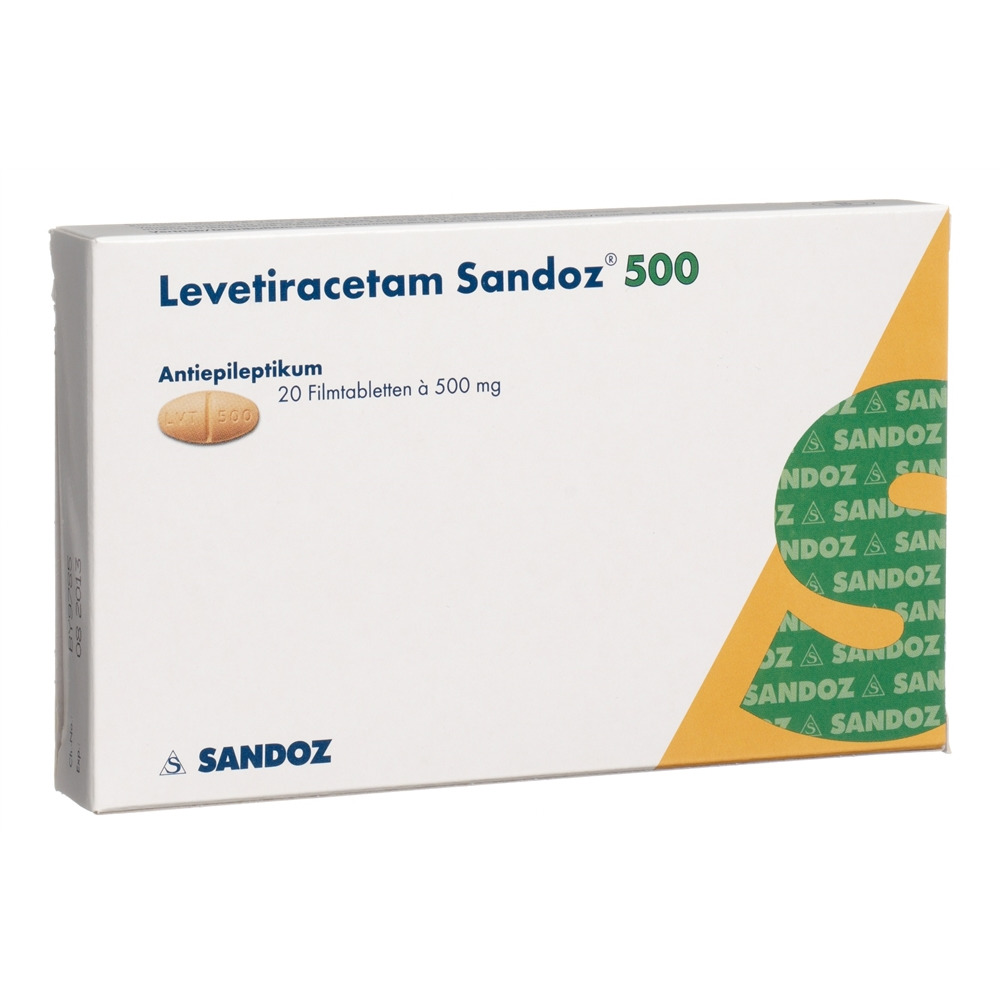 LEVETIRACETAM Sandoz 500 mg