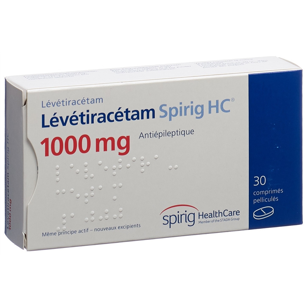 LEVETIRACETAM Spirig HC 1000 mg, image 2 sur 2