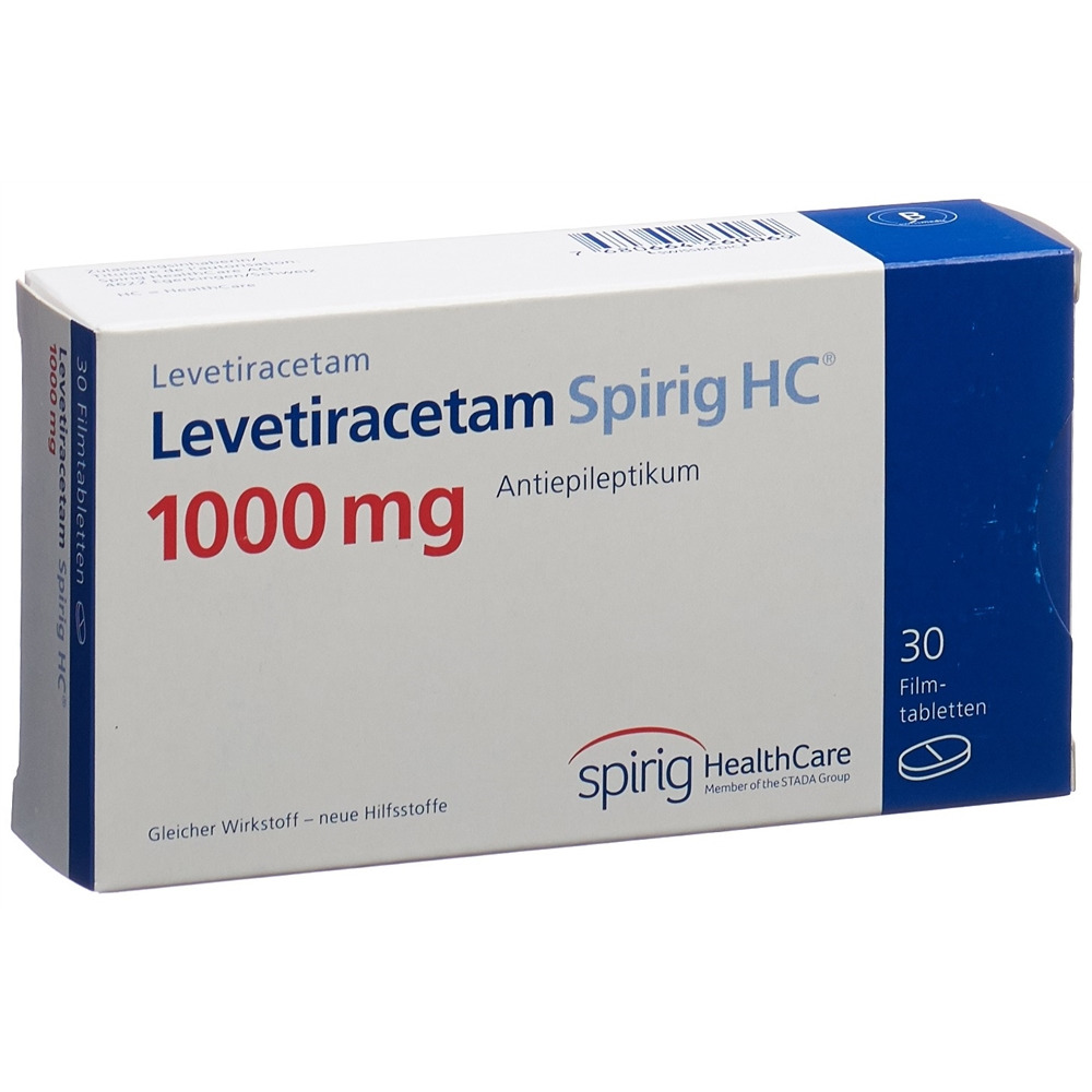 LEVETIRACETAM Spirig HC 1000 mg, image principale