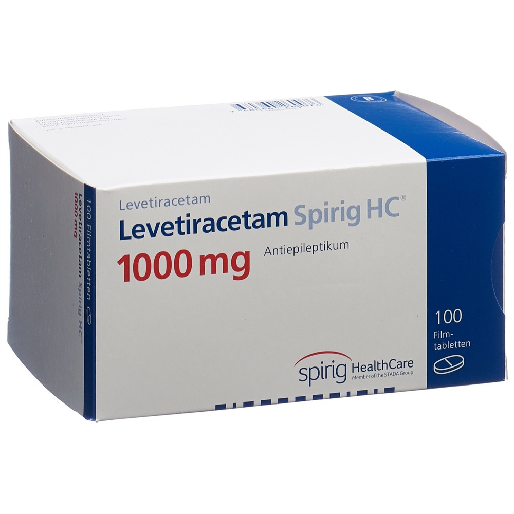 LEVETIRACETAM Spirig HC 1000 mg, Hauptbild