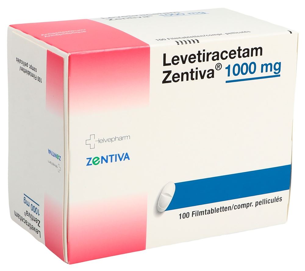 LEVETIRACETAM Zentiva 1000 mg, image principale