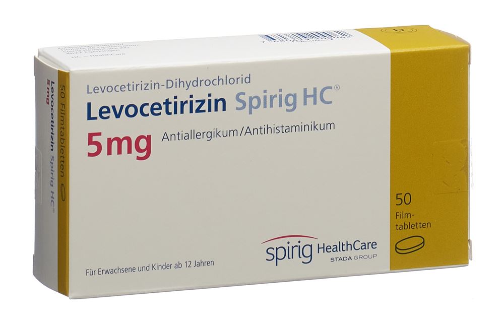 LEVOCETIRIZINE Spirig HC 5 mg, image principale