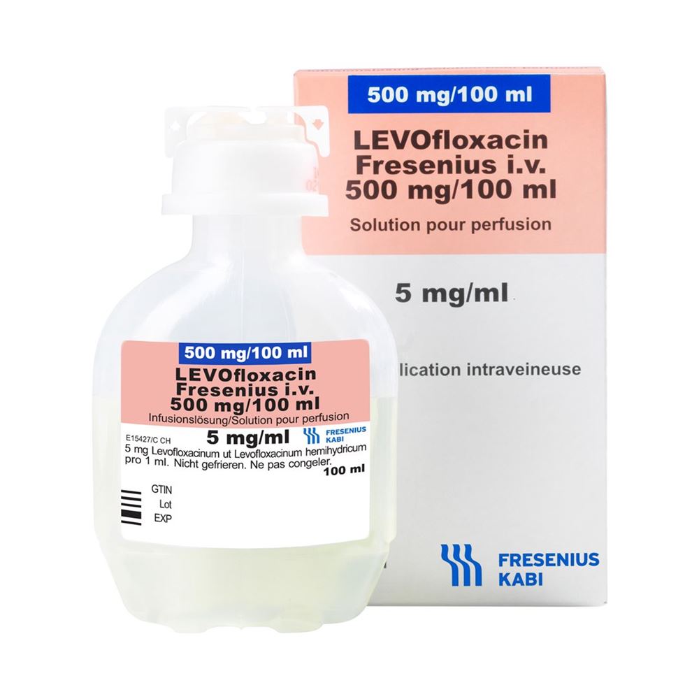LEVOFLOXACINE Fresenius 500 mg/100ml