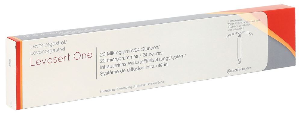 LEVOSERT One 20 mcg/24h, Hauptbild LEVOSERT One 20 mcg/24h, Hauptbild