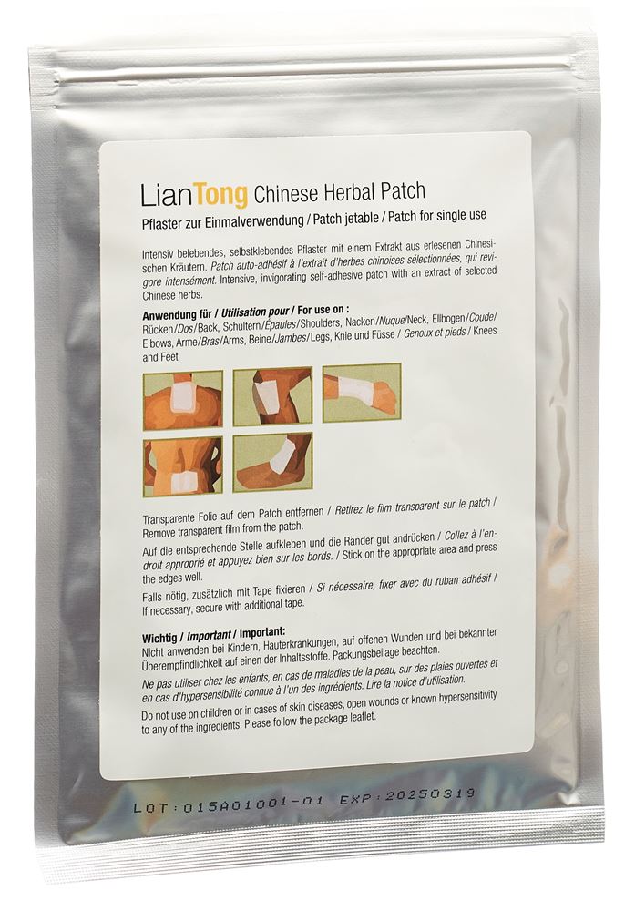 LIANTONG Chinese Herbal Intense Patch, Bild 3 von 5