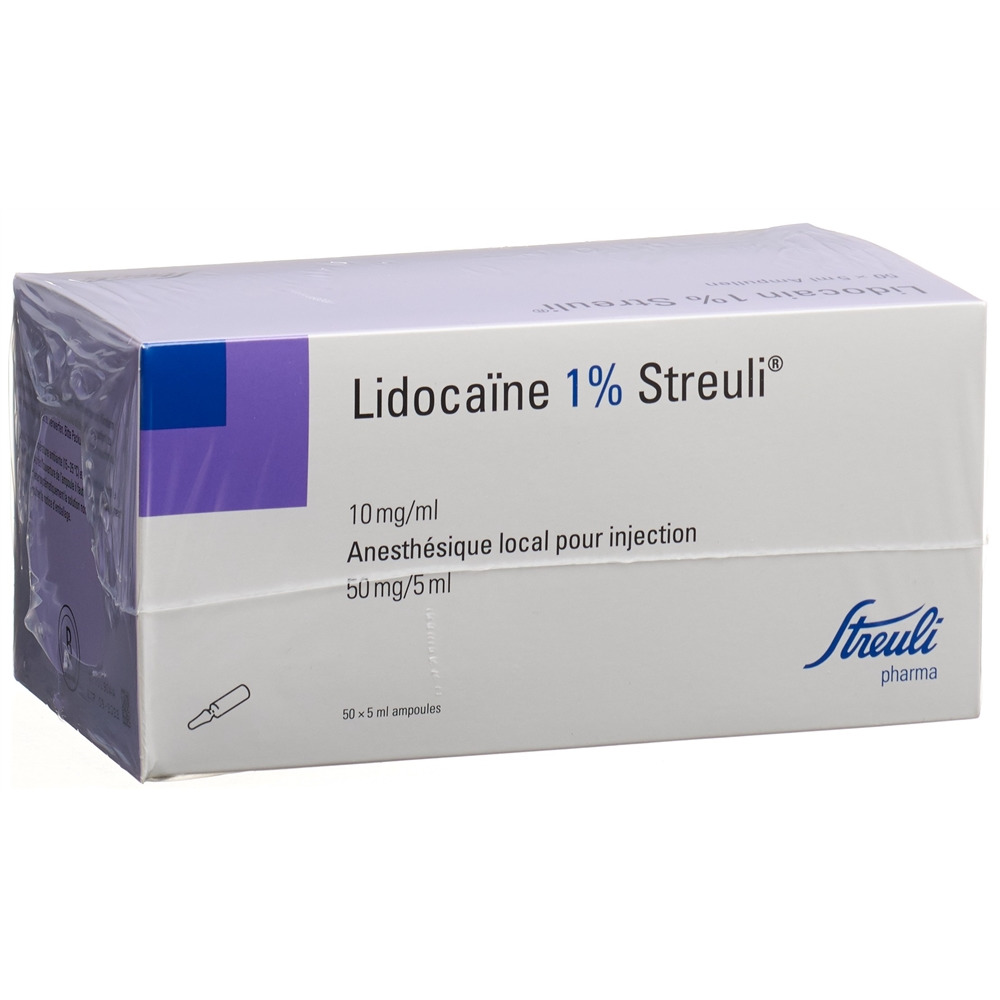LIDOCAINE Streuli 50 mg/5ml, Bild 2 von 2