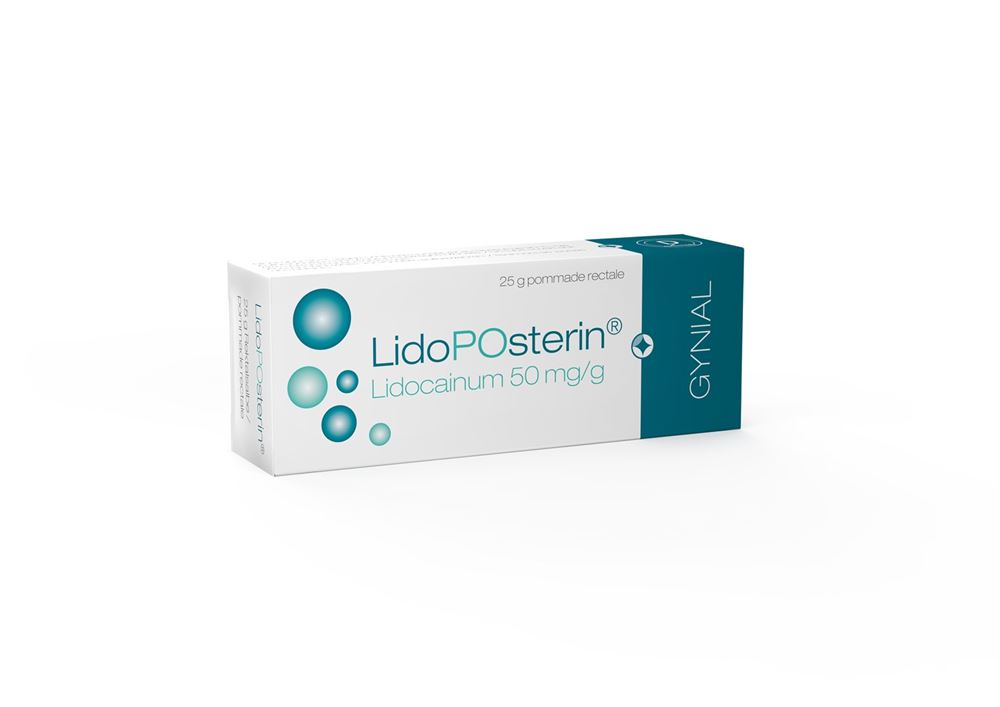 LIDOPOSTERIN Rektalsalbe 50 mg/g