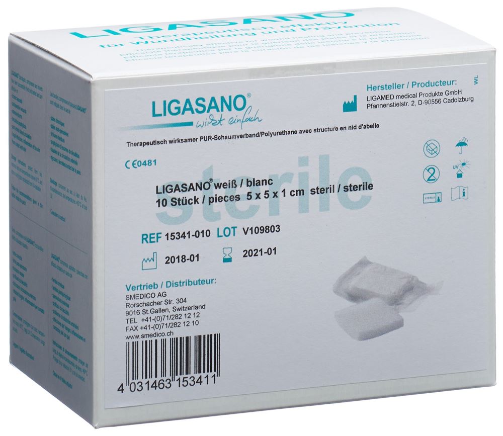 LIGASANO compresse mousse