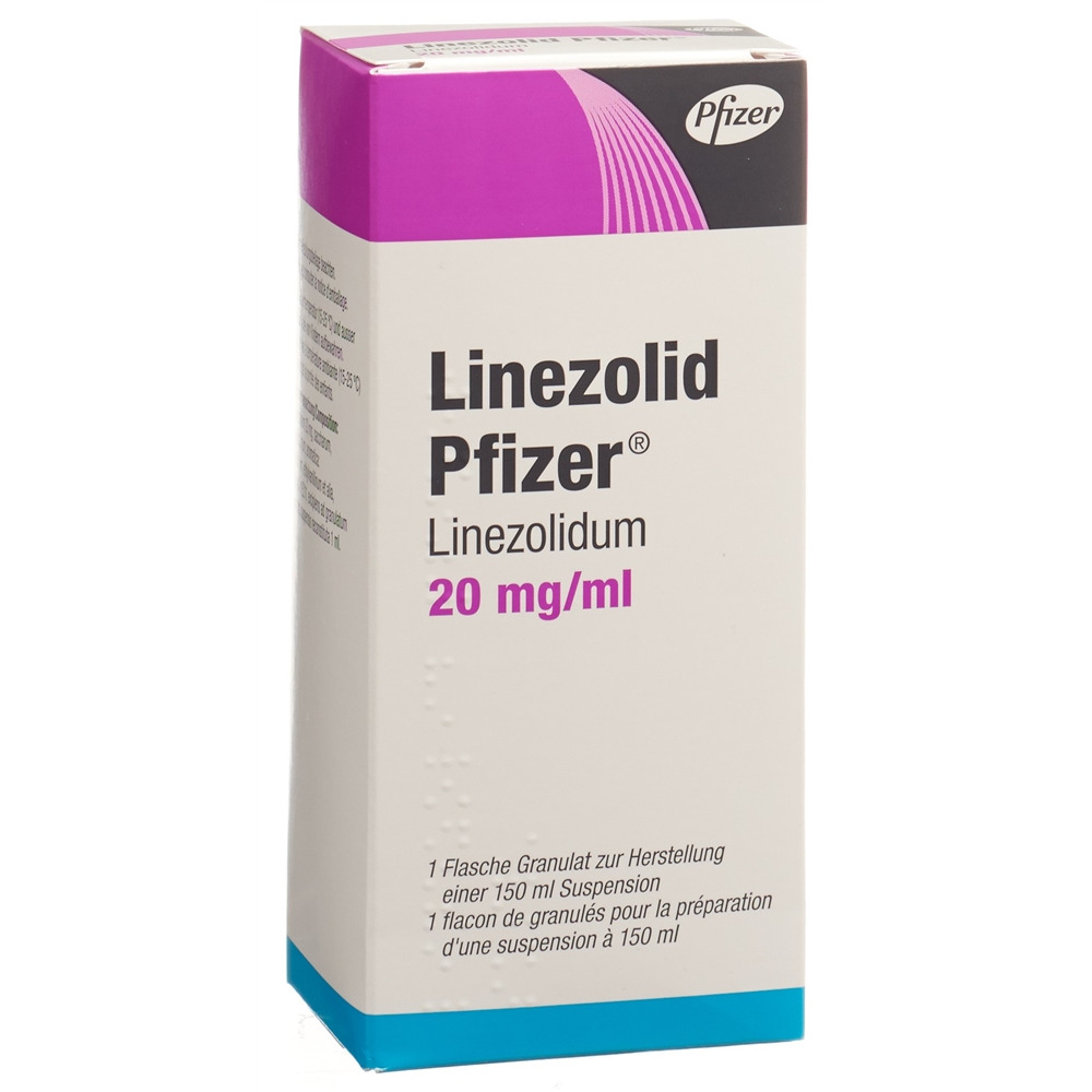 LINEZOLIDE Pfizer 20 mg/ml, Hauptbild