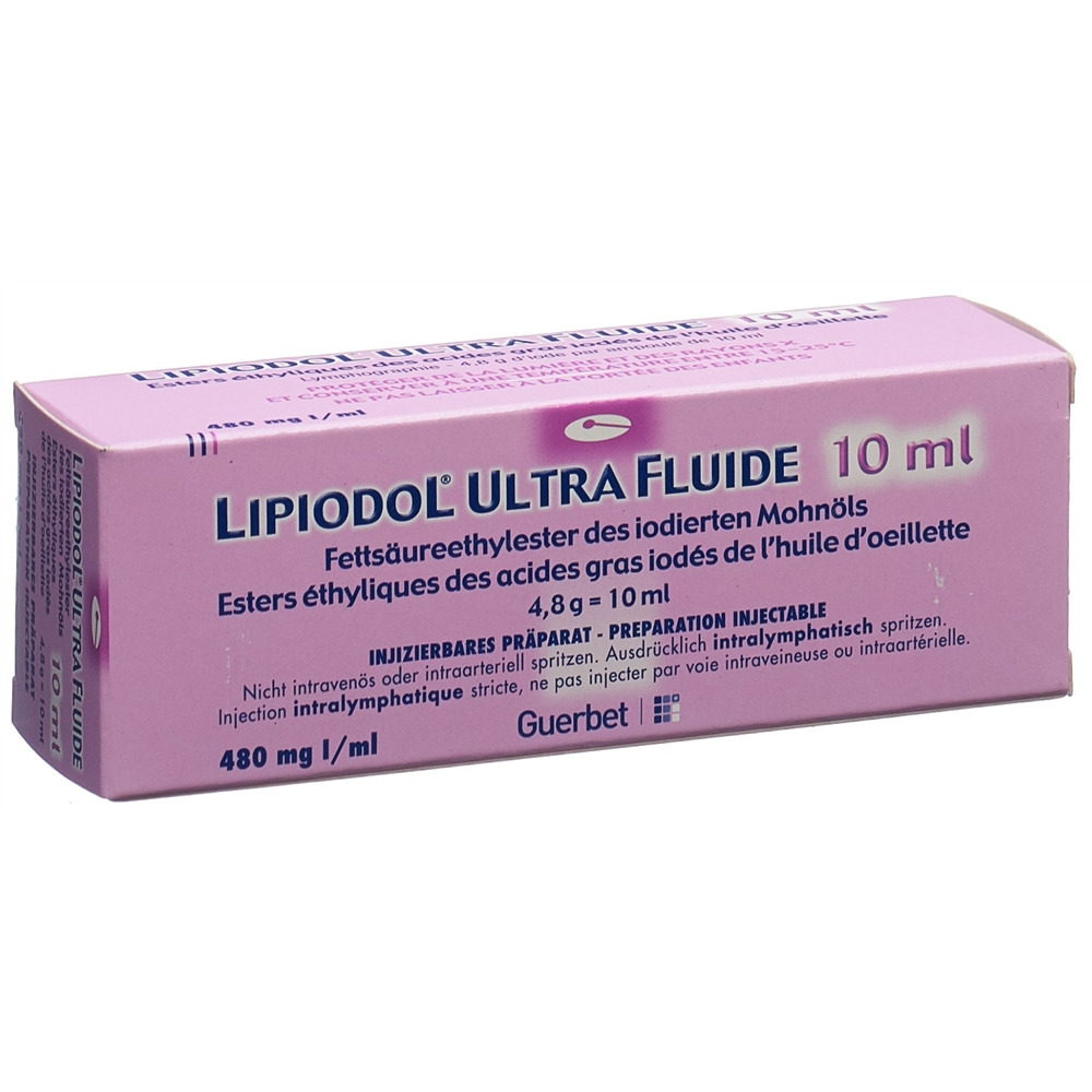 LIPIODOL Ultra-fluide 4.8 g/10ml, image principale