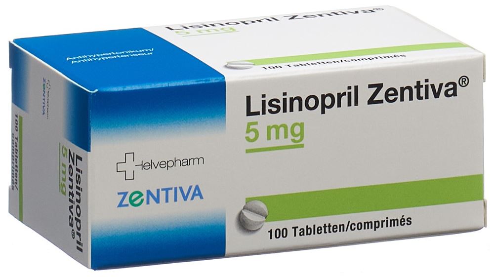 LISINOPRIL Zentiva 5 mg, image principale