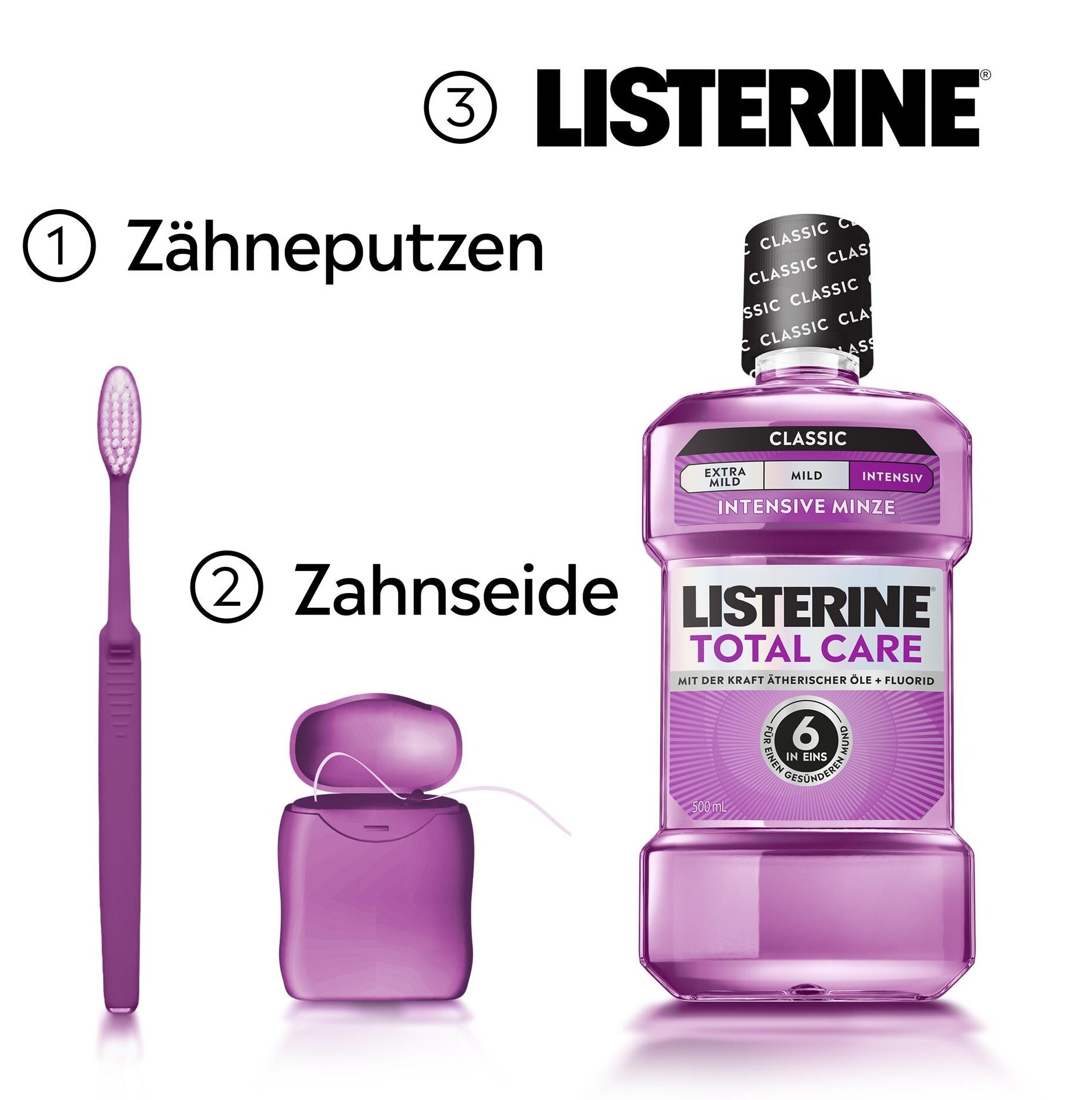 LISTERINE Total Care Mundspülung, Bild 3 von 5