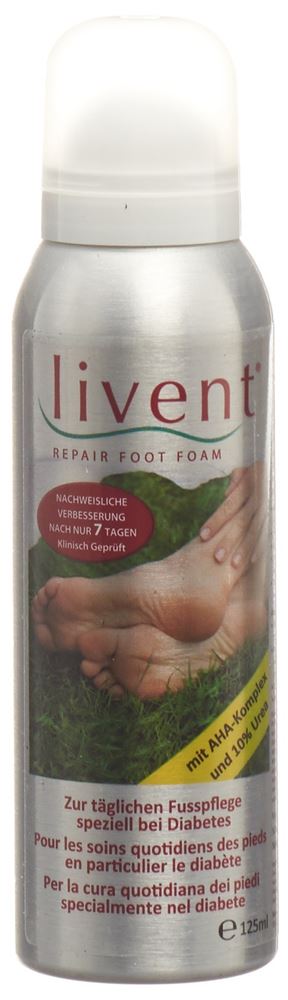 LIVENT mousse hydratante pour les pieds, image principale