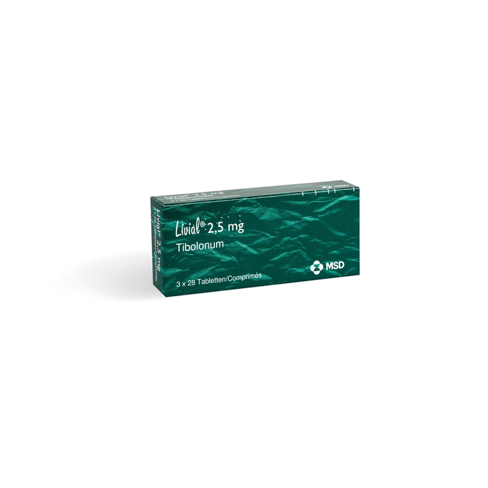 Livial Tabl 2.5 mg Blist 28 Stk, Hauptbild