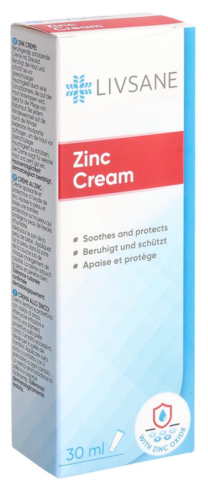 LIVSANE crème au zinc, image principale