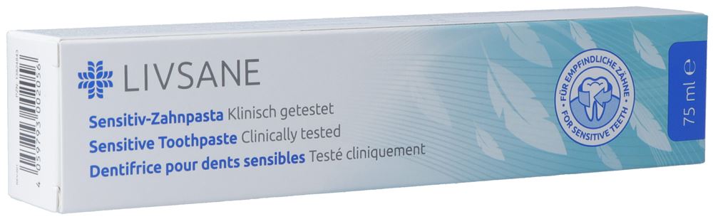 LIVSANE dentifrice pour les dents sensibles, image principale