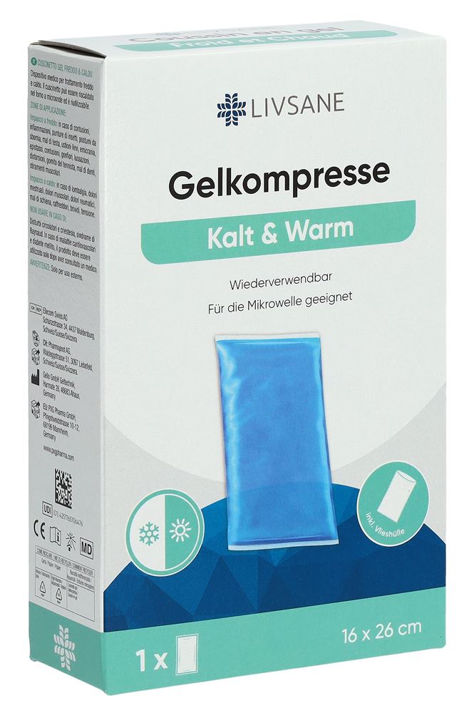 LIVSANE Gelkompresse Kalt & Warm