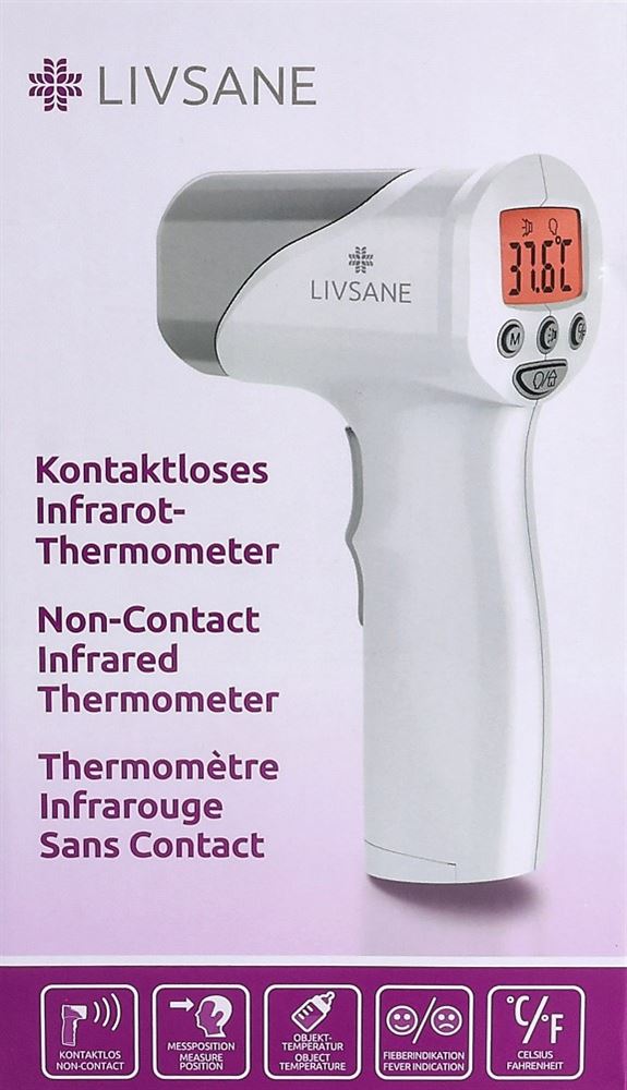 LIVSANE Kontaktloses Infrarot-Thermomet, Hauptbild