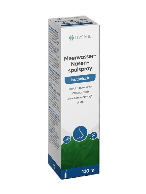 LIVSANE Meerwasser-Nasenspülspray, Hauptbild