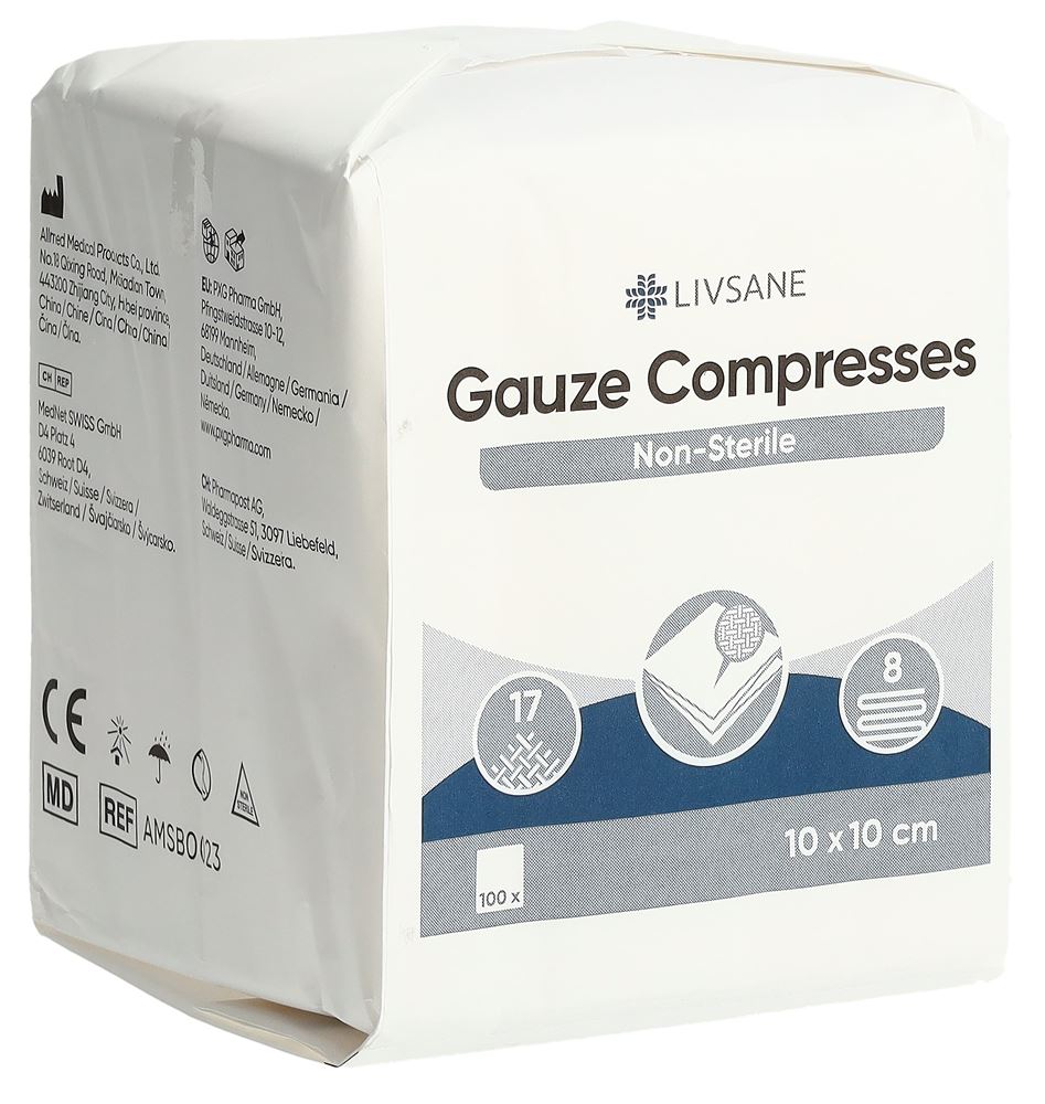 LIVSANE Mullkompresse