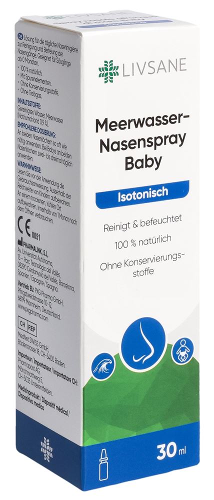 LIVSANE Nasenspray Baby Meerwasser Spr 30 ml, Hauptbild