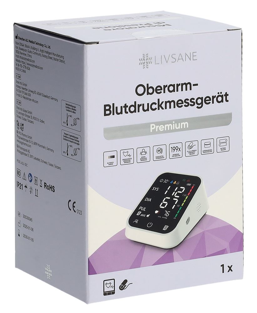 LIVSANE Oberarm-Blutdruckmessgerät, Hauptbild