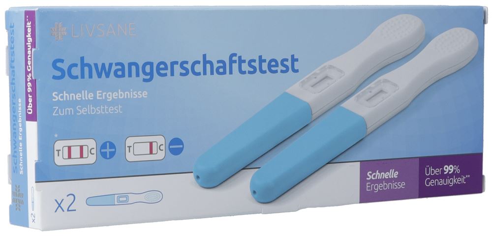 LIVSANE Schwangerschaftstest Schnelle Ergebnisse, Hauptbild