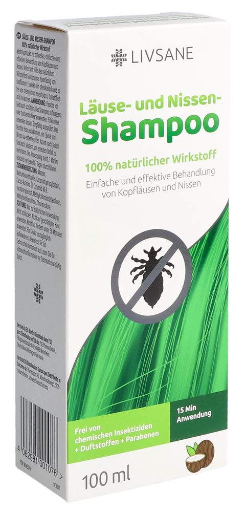 LIVSANE shampoing anti-poux et lentes, image principale