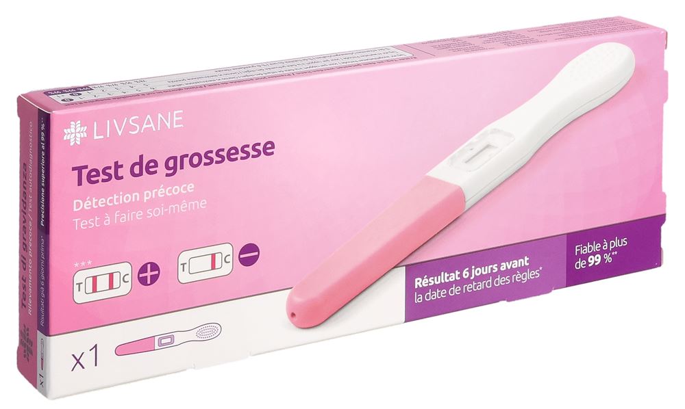 LIVSANE Test de grossesse