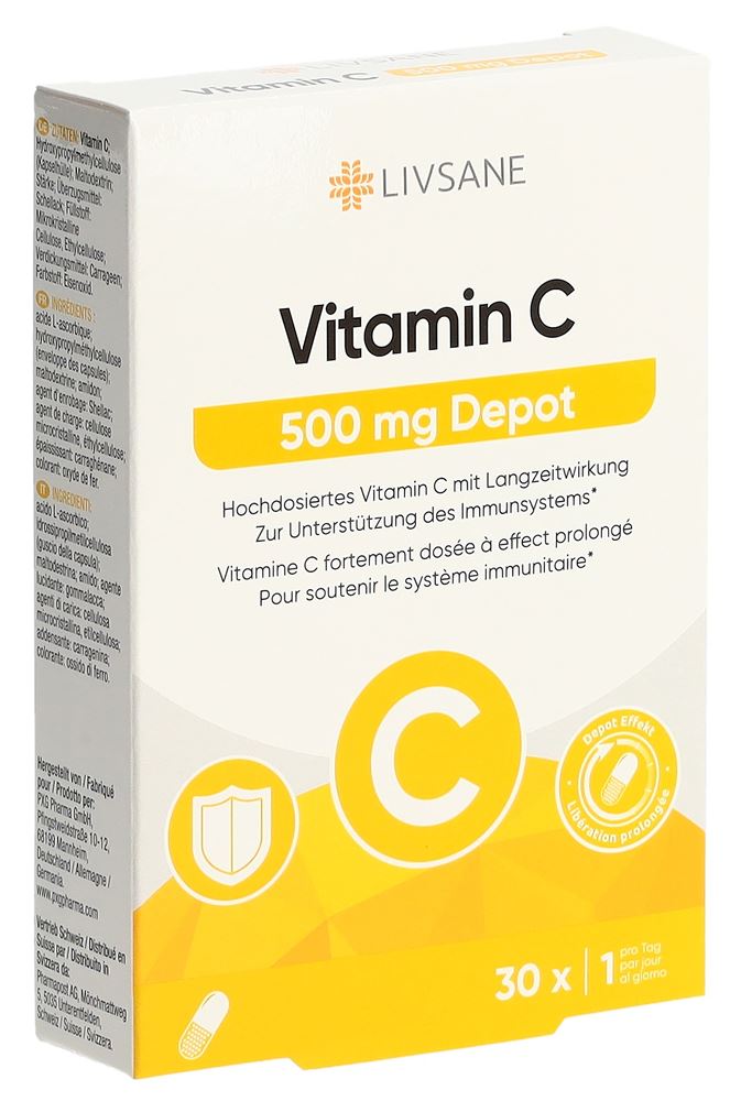 LIVSANE Vitamin C Depot 500 mg, Hauptbild