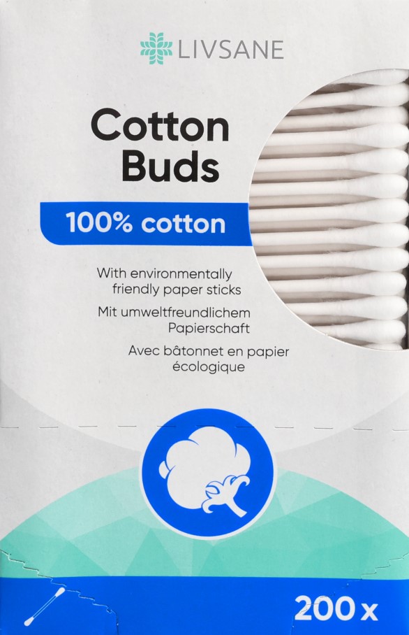 LIVSANE Wattestäbchen