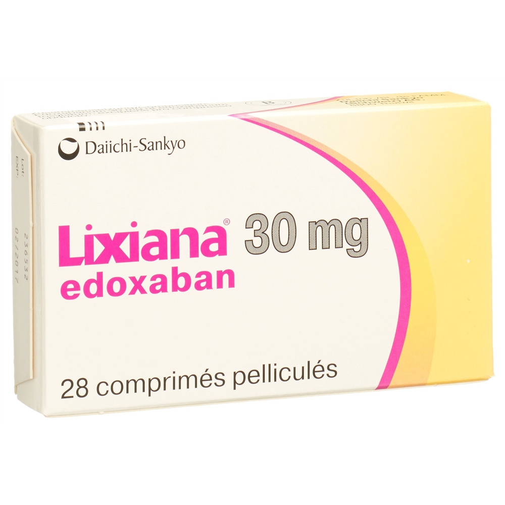 LIXIANA cpr pell 30 mg blist 28 pce, image 2 sur 2