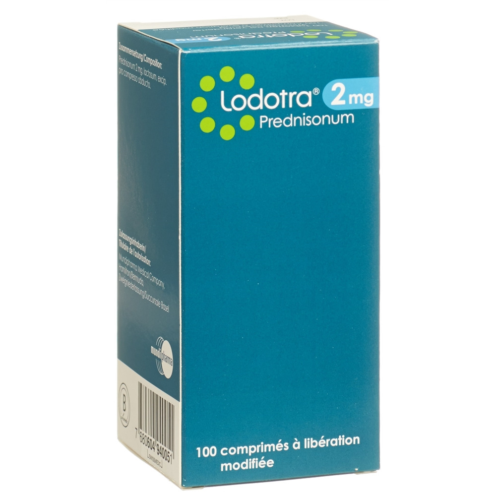 LODOTRA Ret Tabl 2 mg Ds 100 Stk, Bild 2 von 2