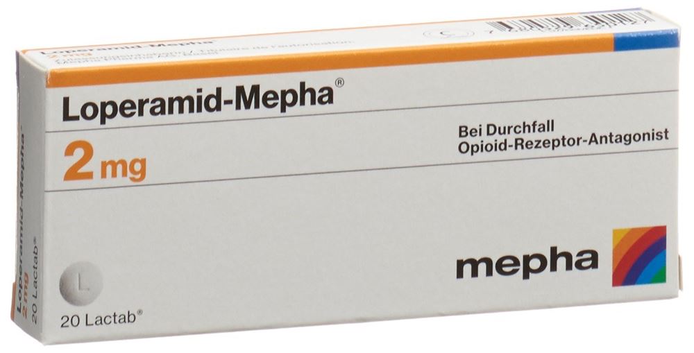 LOPERAMIDE Mepha 2 mg