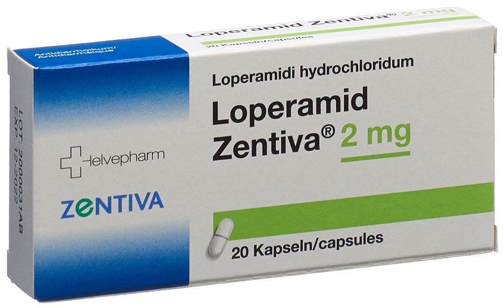 LOPERAMIDE Zentiva 2 mg, Hauptbild