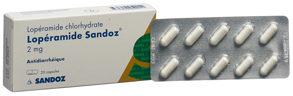 LOPERAMIDE Sandoz 2 mg, image 3 sur 4