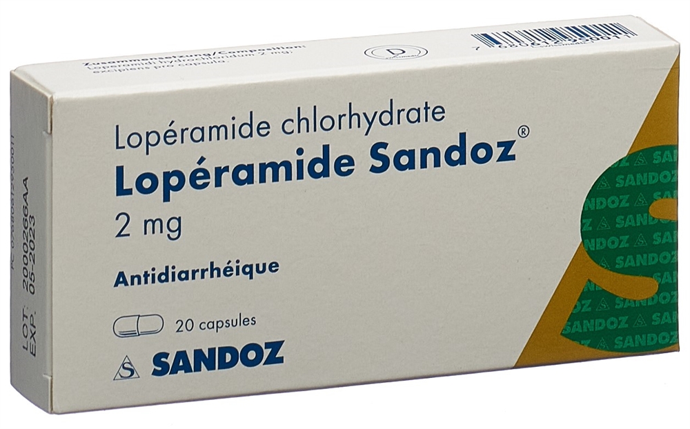 LOPERAMIDE Sandoz 2 mg, image 4 sur 4