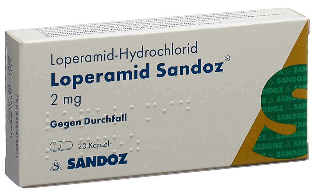 LOPERAMIDE Sandoz 2 mg, image principale